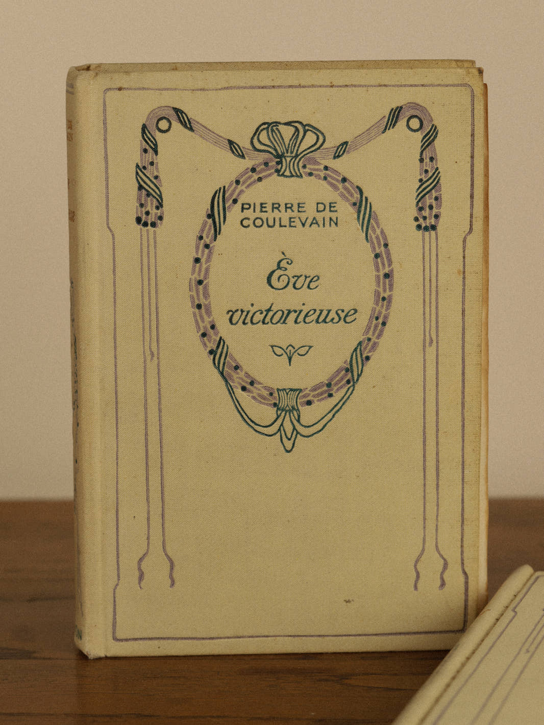 Pair of Antique 1911 French Novels