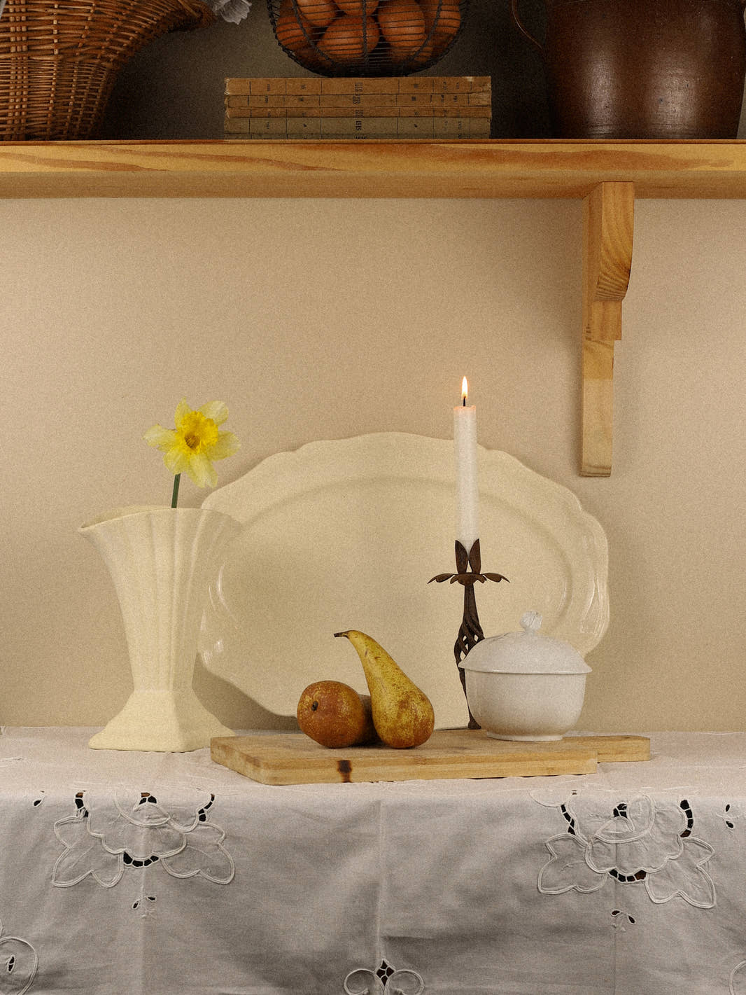 Richard Ginori Porcelain Bonbon Dish