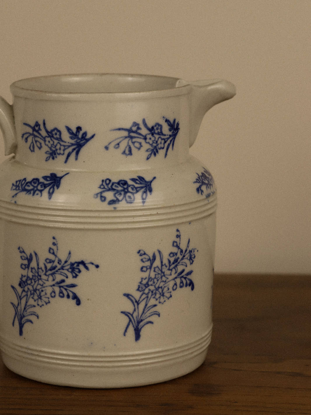 Antique 19th Century Saint-Uze Water Pitcher