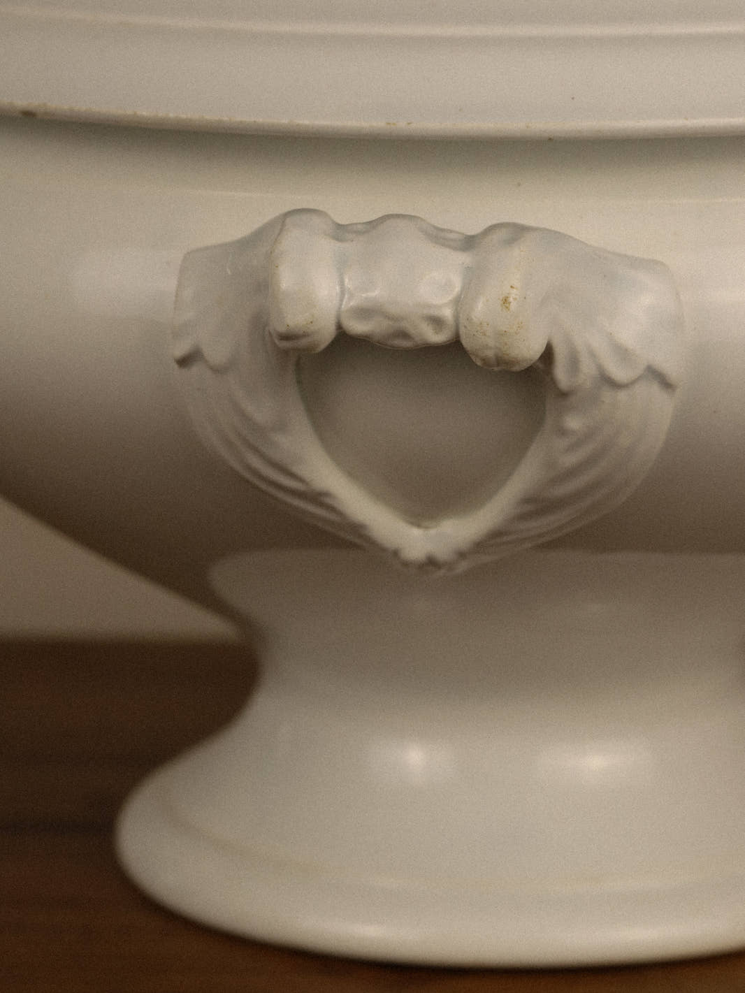 Antique French Ironstone Tureen