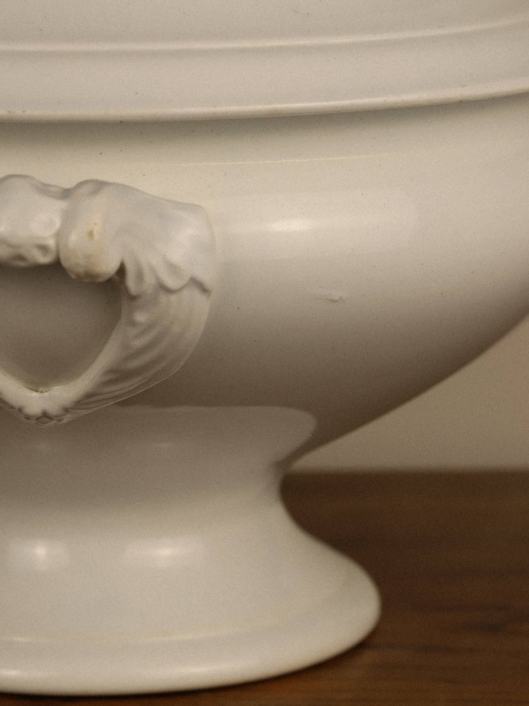 Antique French Ironstone Tureen