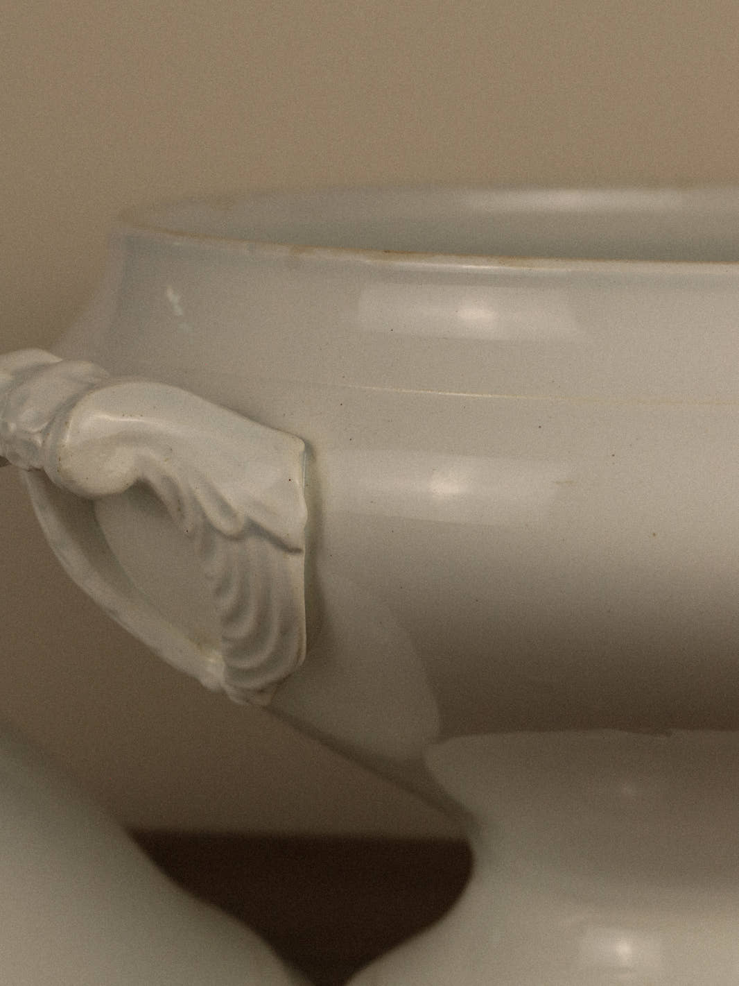 Antique French Ironstone Tureen