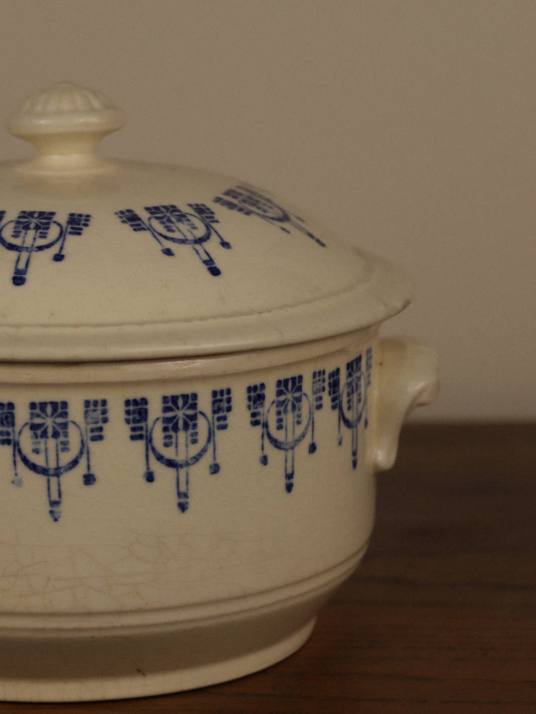 Antique Small Saint-Uze Provincial Tureen