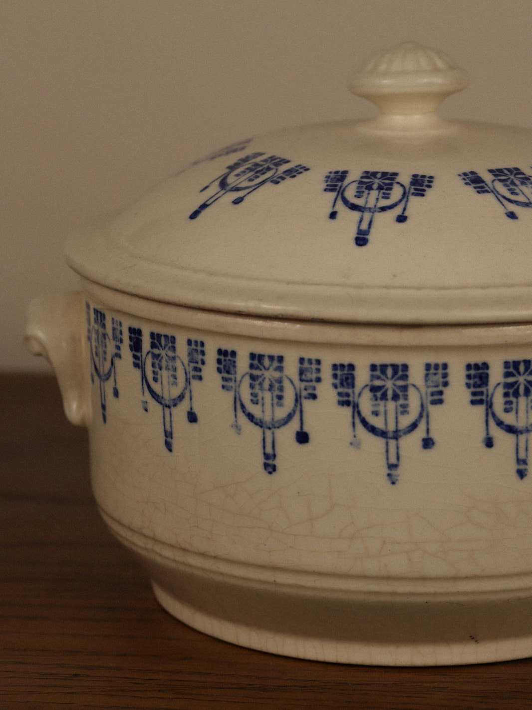 Antique Small Saint-Uze Provincial Tureen