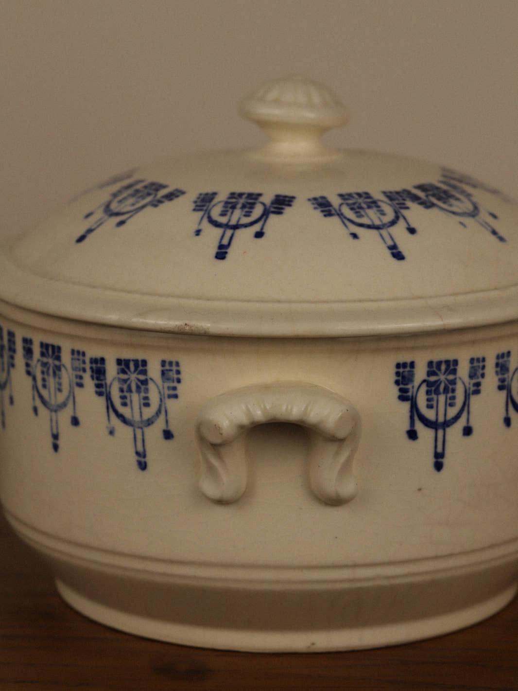 Antique Small Saint-Uze Provincial Tureen
