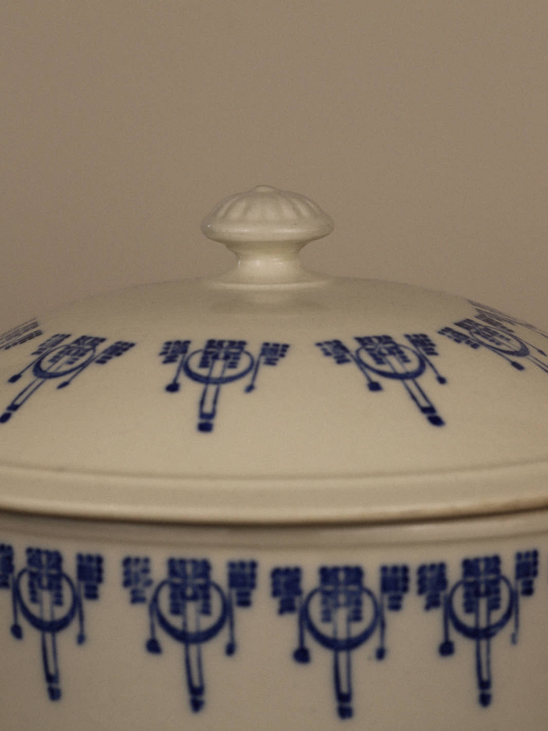 Antique Large Saint-Uze Provincial Tureen