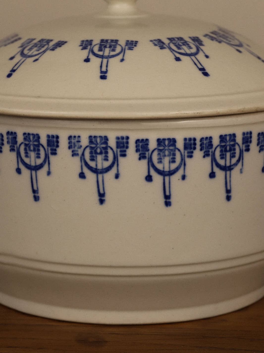 Antique Large Saint-Uze Provincial Tureen