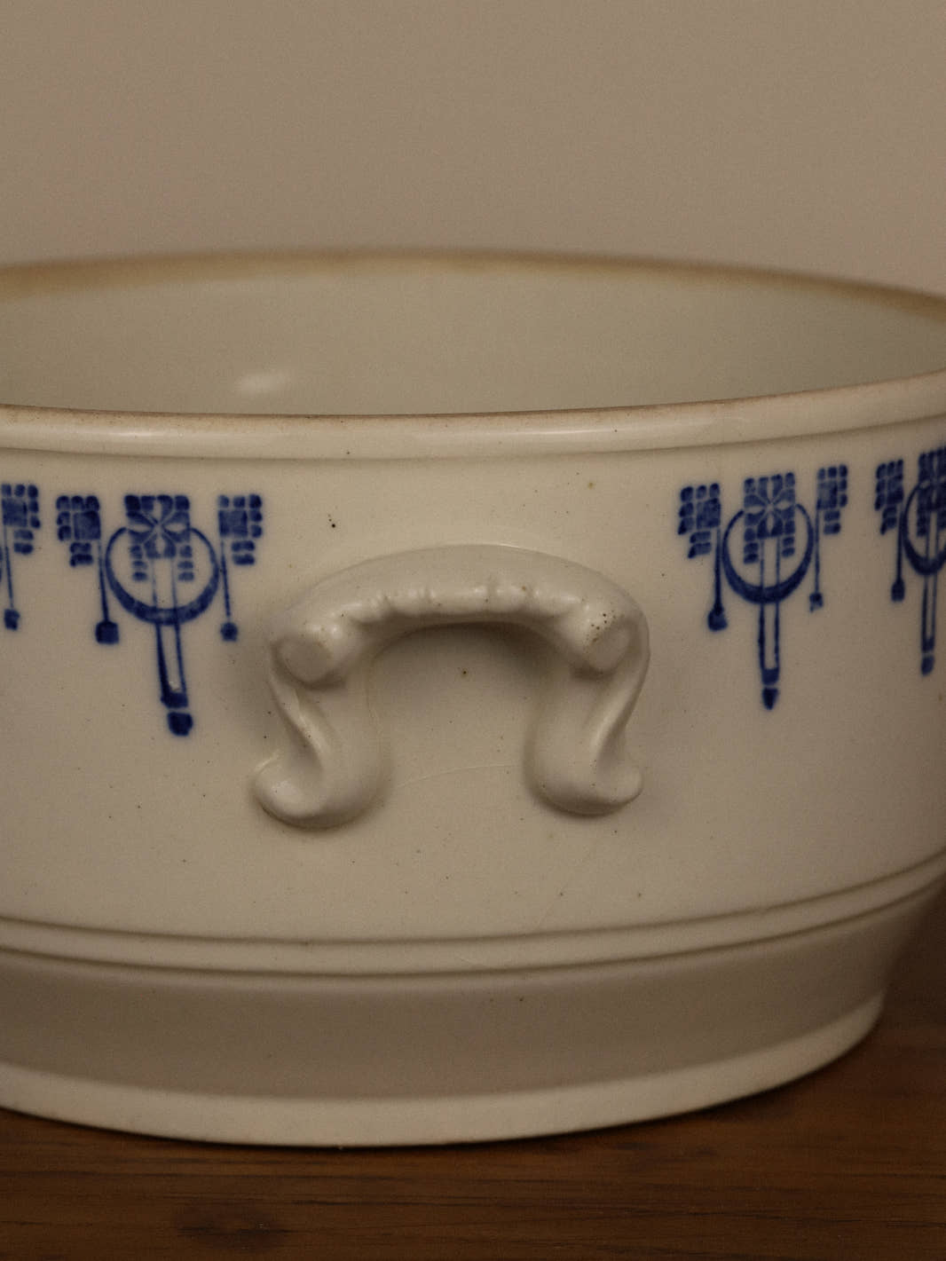 Antique Large Saint-Uze Provincial Tureen