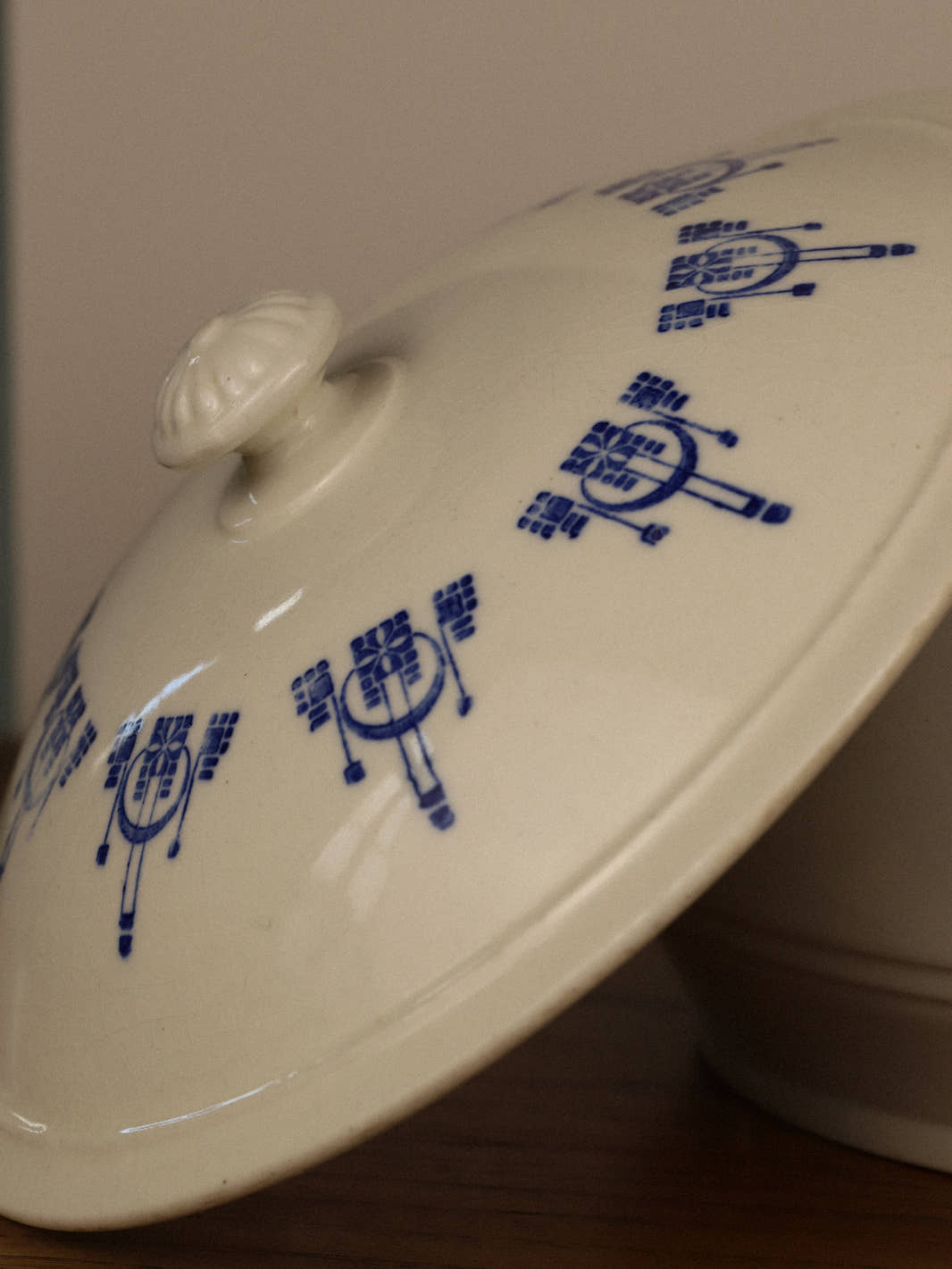 Antique Large Saint-Uze Provincial Tureen