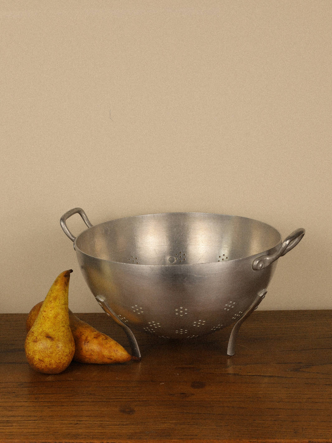 Vintage French Tripod Colander