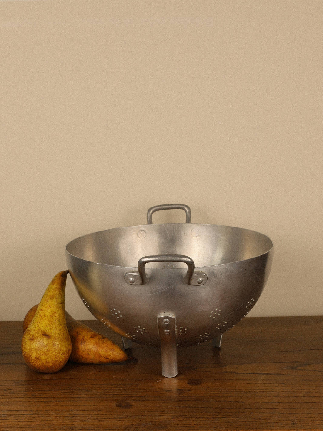 Vintage French Tripod Colander