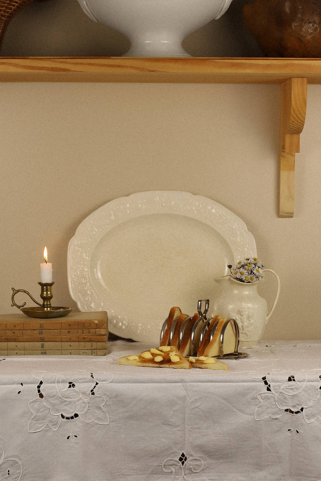Vintage Victorian Silver-Plated Toast Rack