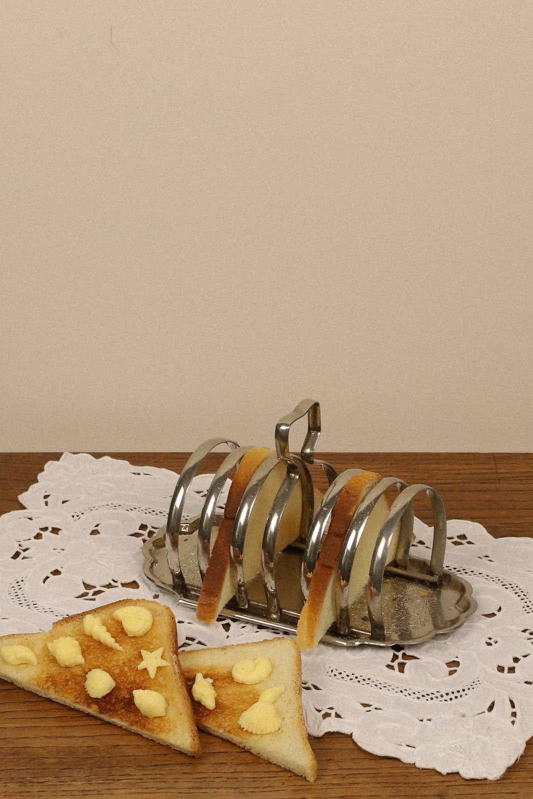 Vintage Victorian Silver-Plated Toast Rack